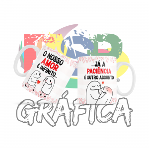 Caneca Porcelana Branca Personalizada      